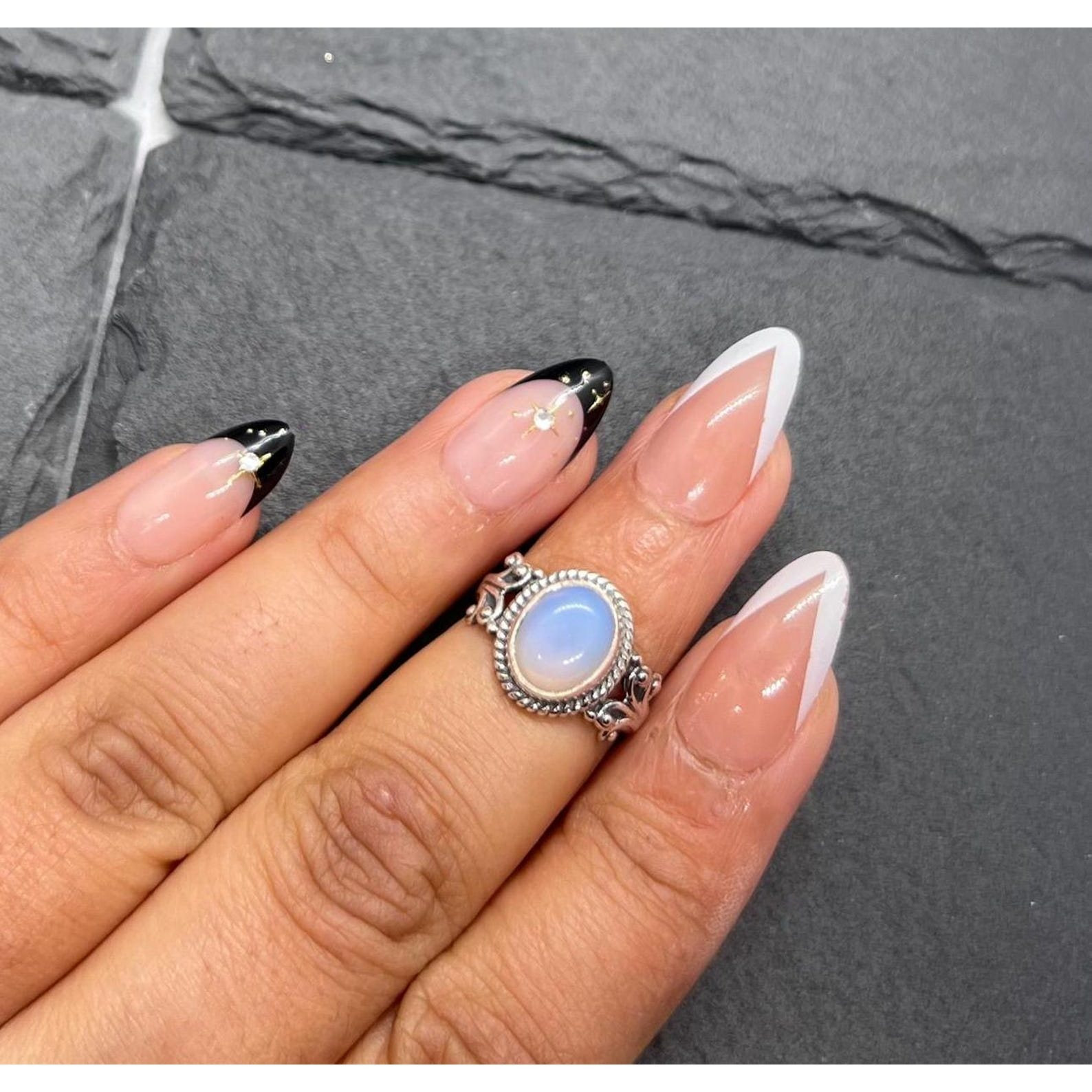 Sterling Silver Gemstone Ring